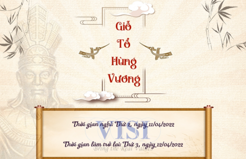 THÔNG BÁO: Lịch nghỉ lễ Giỗ tổ 10/03